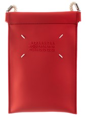 Maison Margiela Red phone holder bag 207276